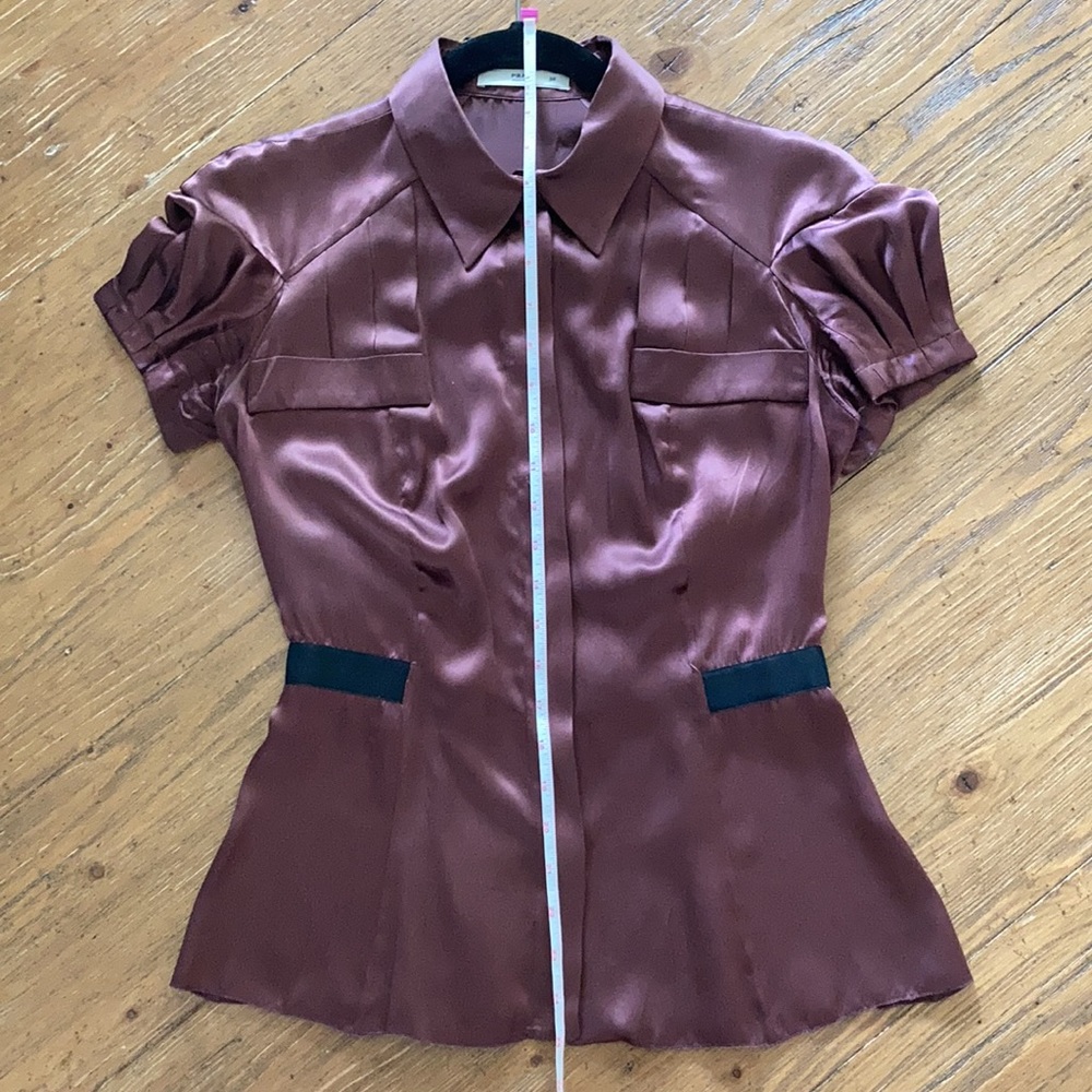 Prada 100%Silk Made in Italy Top -